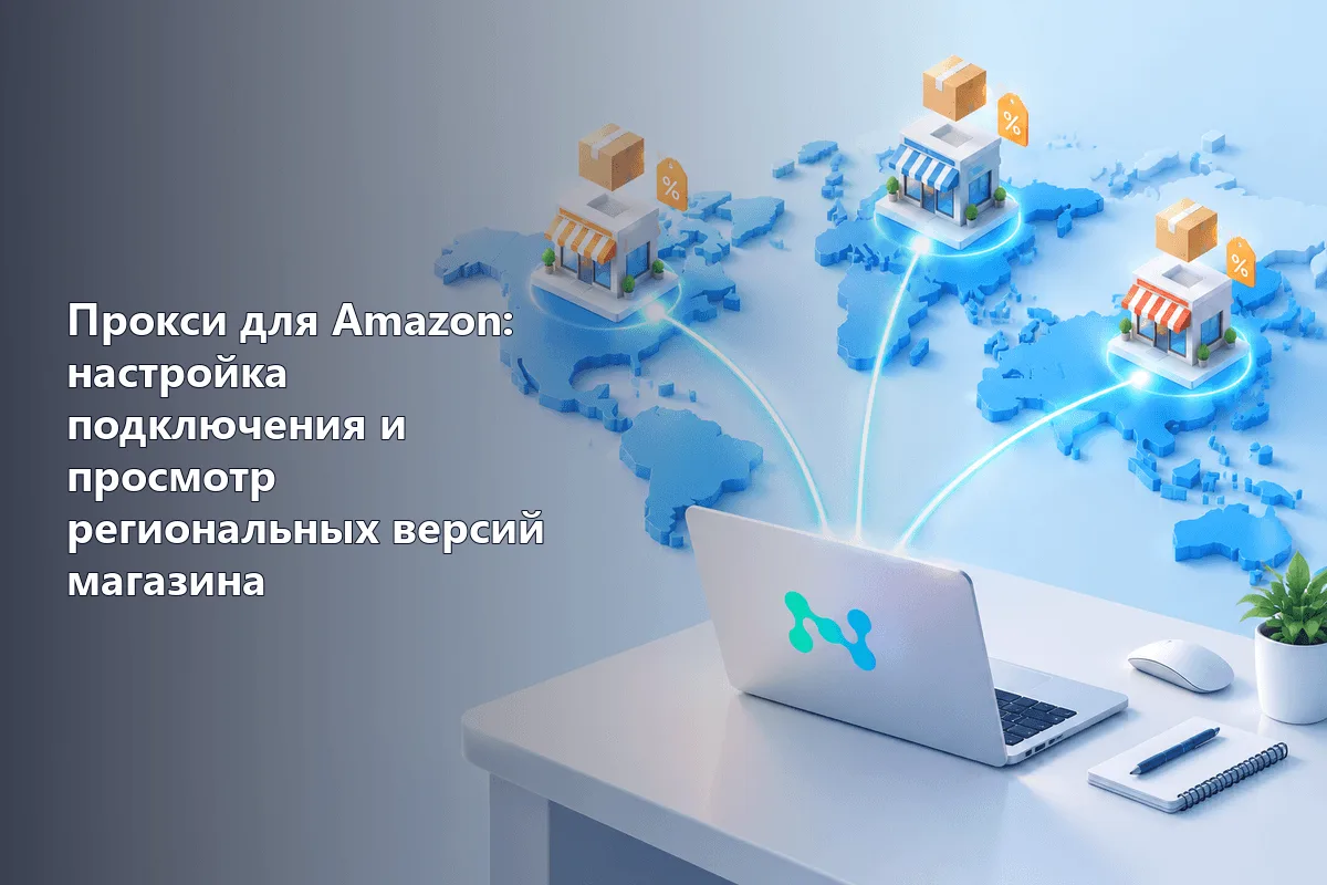 Прокси для Amazon: настройка подключения и просмотр региональных версий магазина