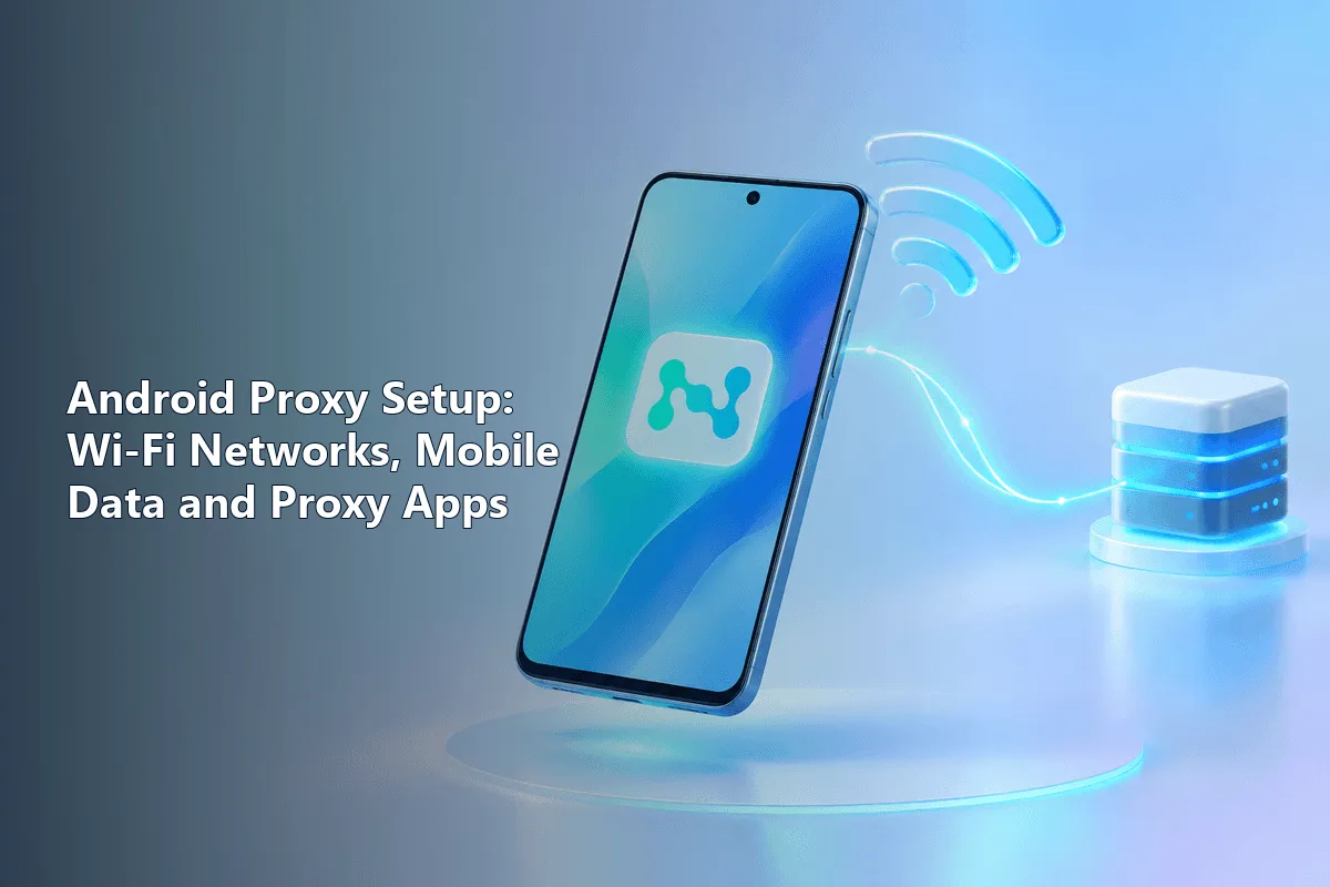 Android Proxy Setup: Wi-Fi Networks, Mobile Data and Proxy Apps