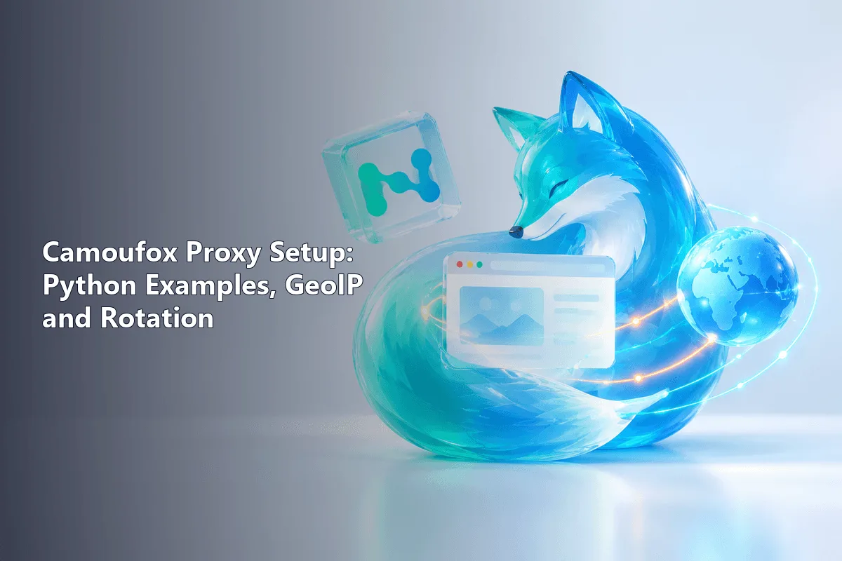Camoufox Proxy Setup: Python Examples, GeoIP and Rotation