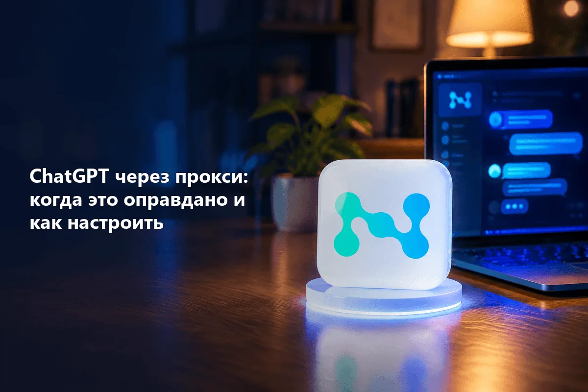ChatGPT через прокси: когда это оправдано и как настроить