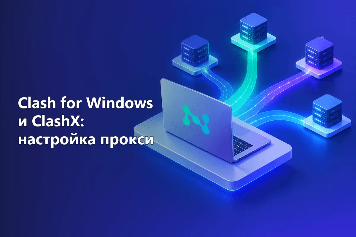 Clash for Windows и ClashX: как настроить прокси в 2026 году