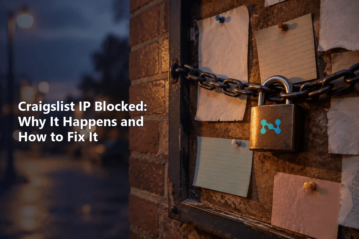 Craigslist IP Blocked: Why It Happens and How to Fix It