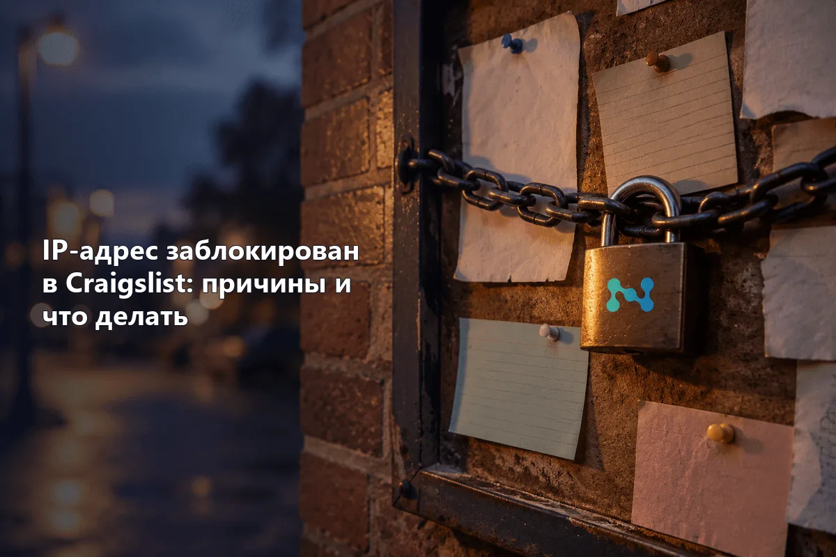 IP-адрес заблокирован в Craigslist: причины и что делать