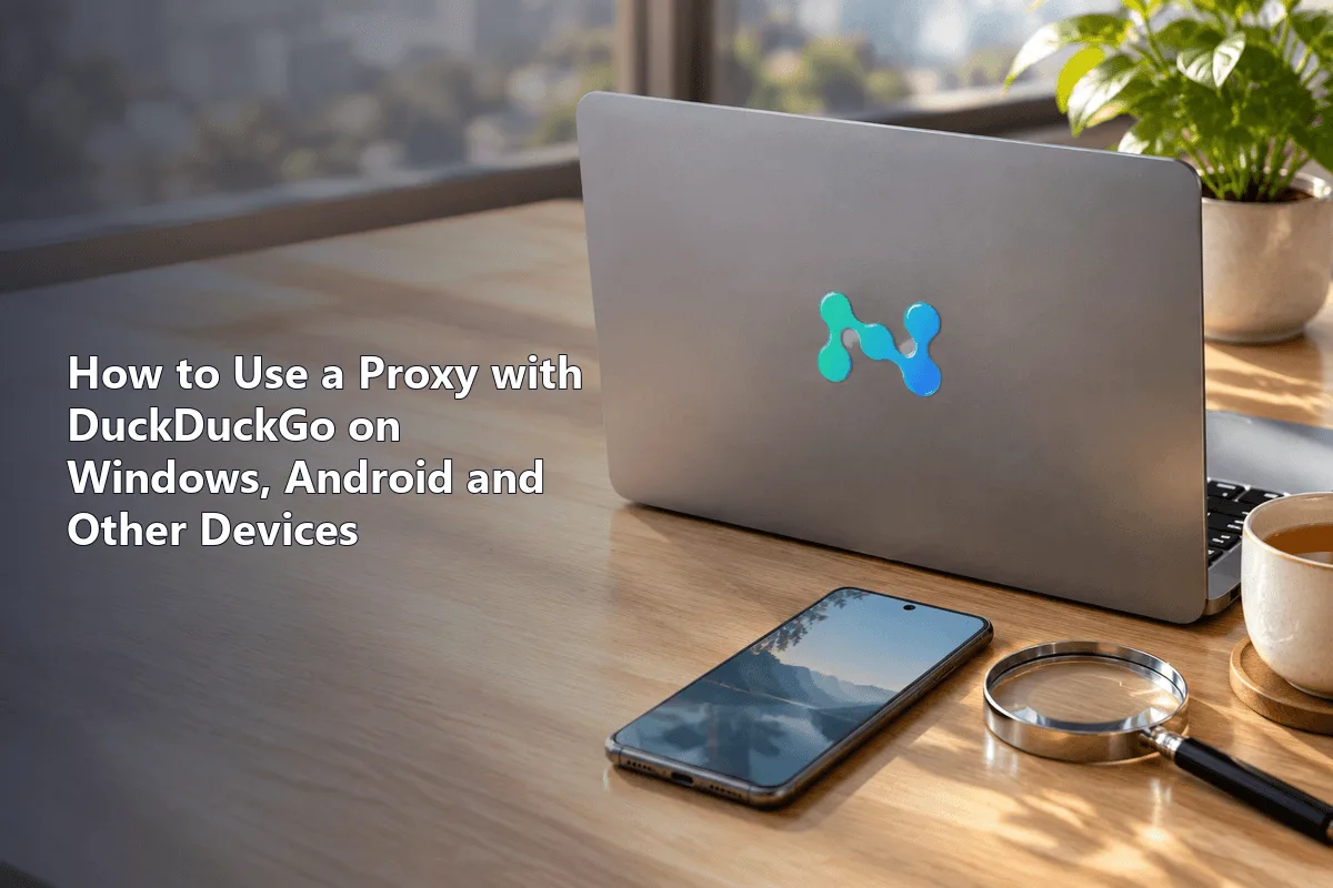 How to Use a Proxy with DuckDuckGo on Windows, Android and Other Devices