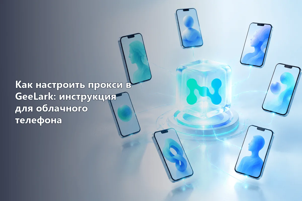 Как настроить прокси в GeeLark: инструкция для облачного телефона