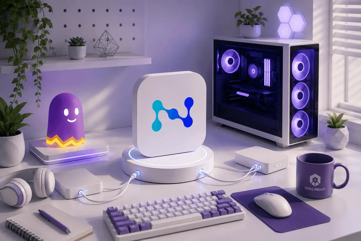 Интерфейс Ghost Browser с открытым Ghost Proxy Control и настройками прокси
