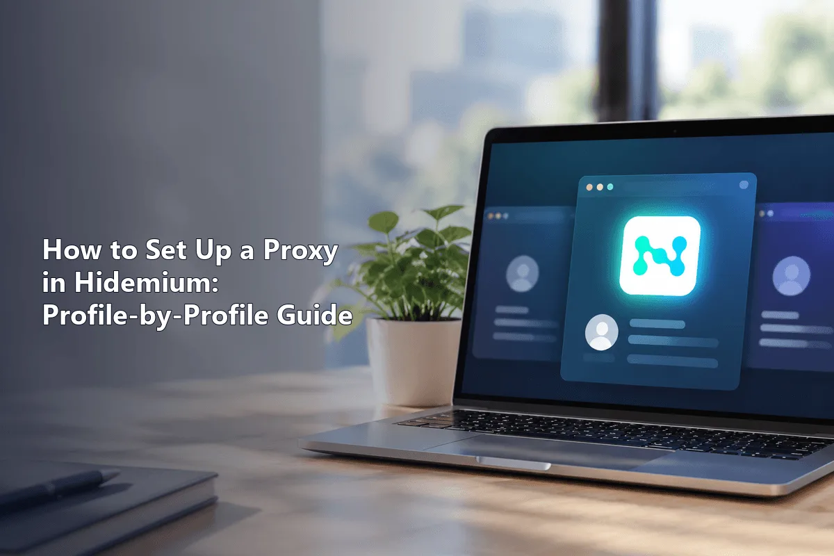 How to Set Up a Proxy in Hidemium: Profile-by-Profile Guide