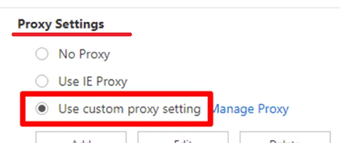 Настройки Proxy Settings в Maxthon / Proxy Settings in Maxthon