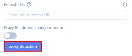 Proxy detection result in MoreLogin