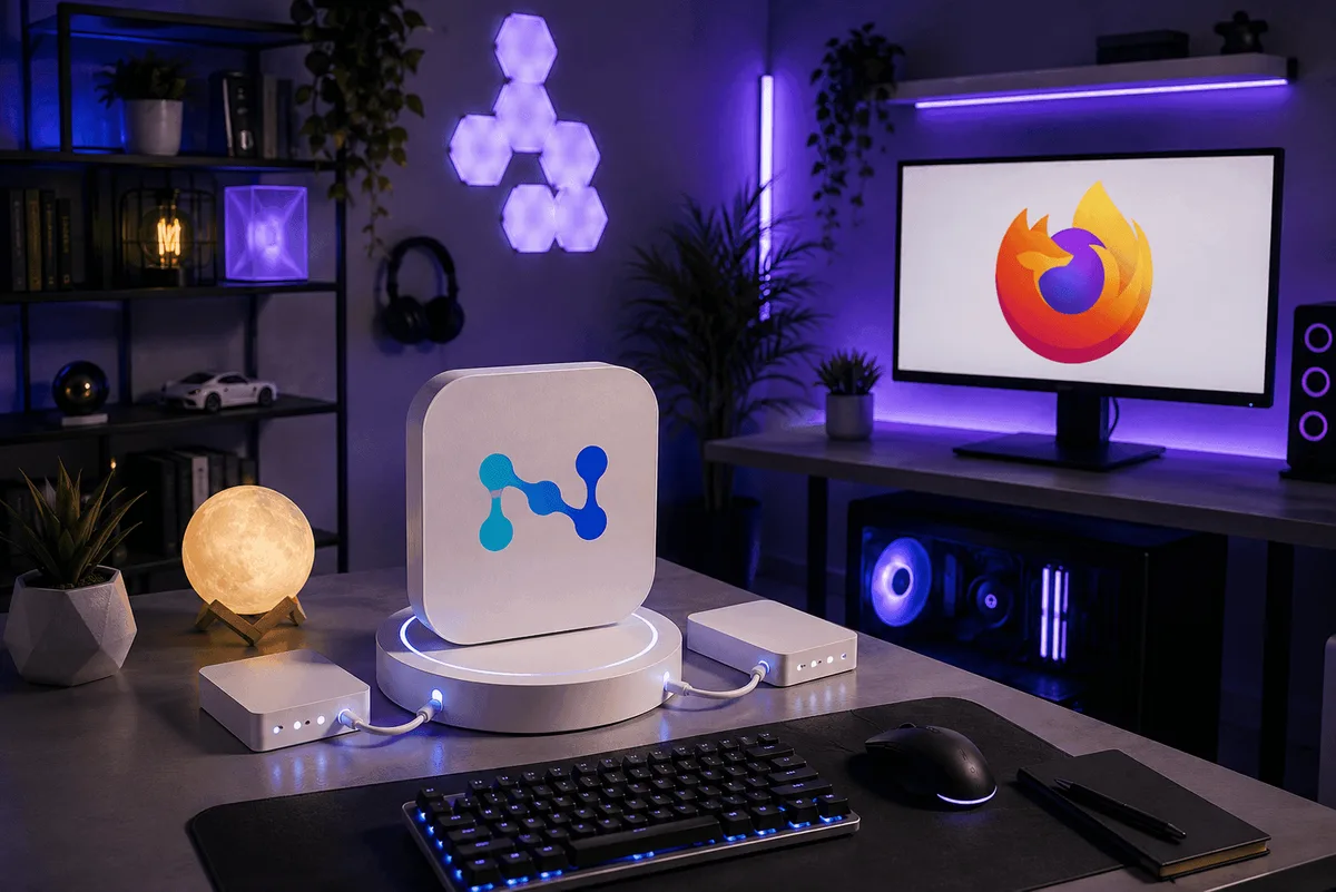 Настройки Firefox с открытым разделом сетевой конфигурации и параметрами прокси