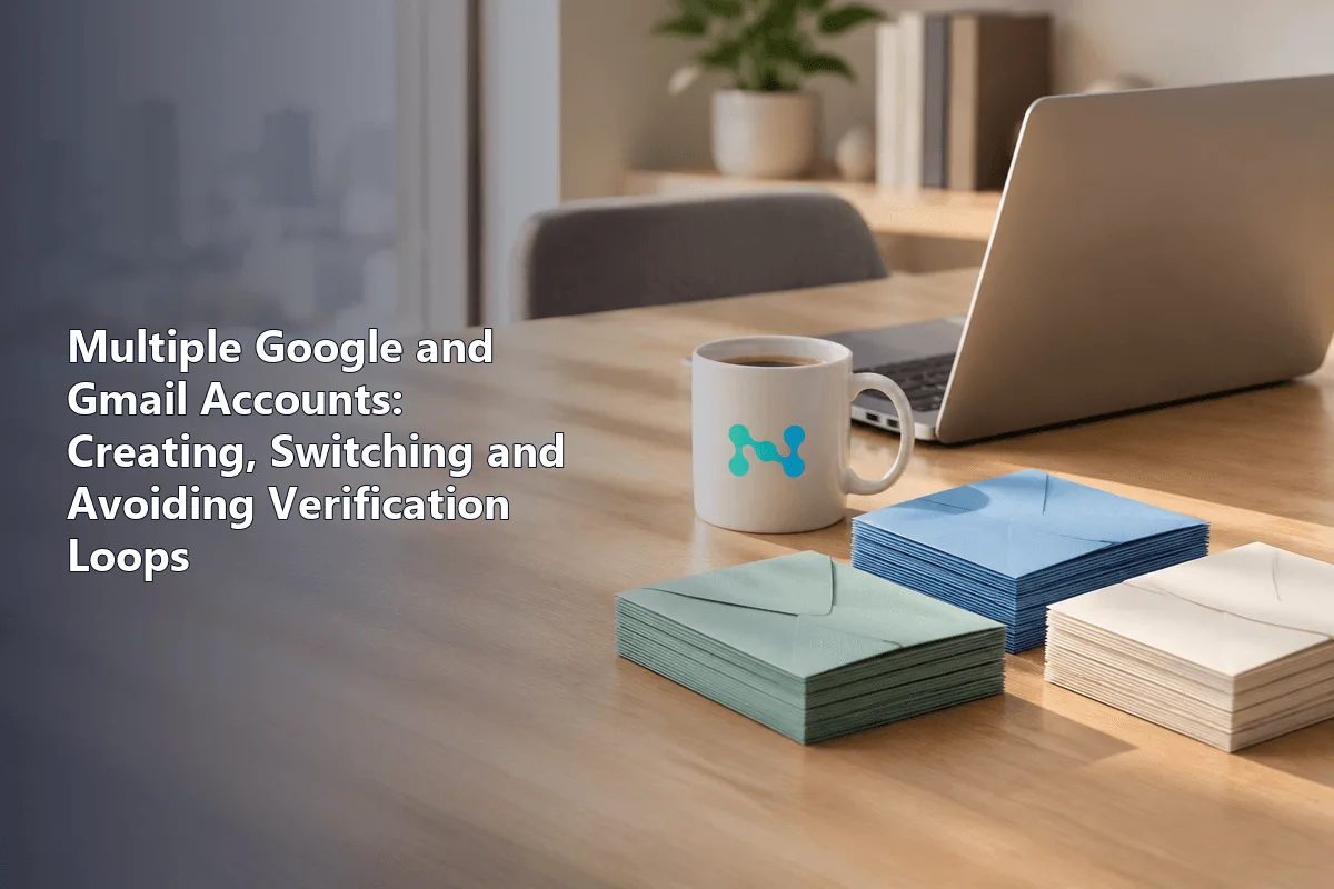 Multiple Google and Gmail Accounts: Creating, Switching and Avoiding Verification Loops