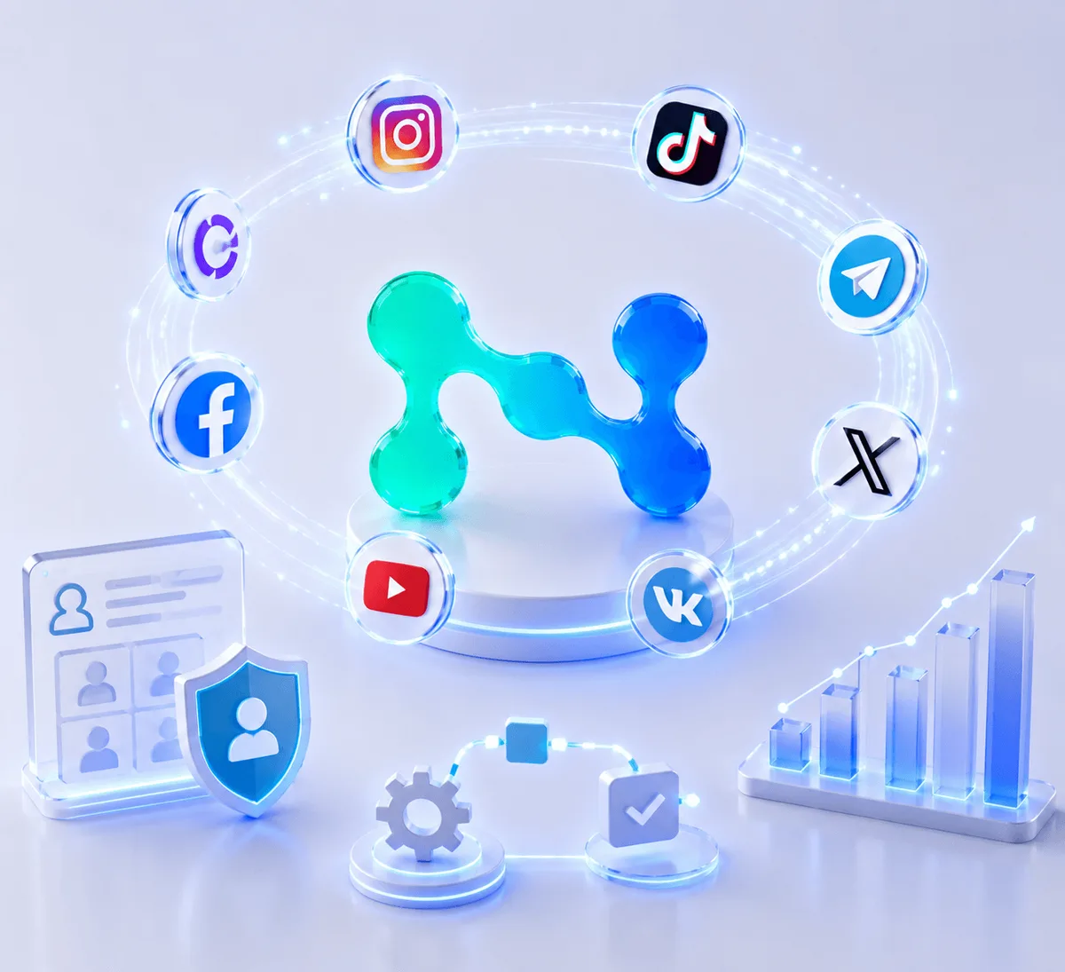 Прокси для управления аккаунтами и автоматизации SMM / Proxies for social media account management and SMM automation