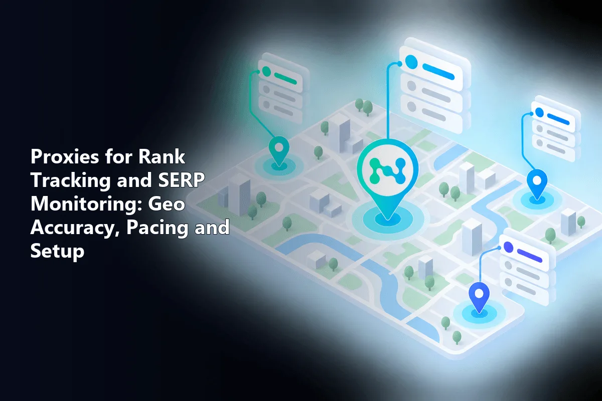 Proxies for Rank Tracking and SERP Monitoring: Geo Accuracy, Pacing and Setup
