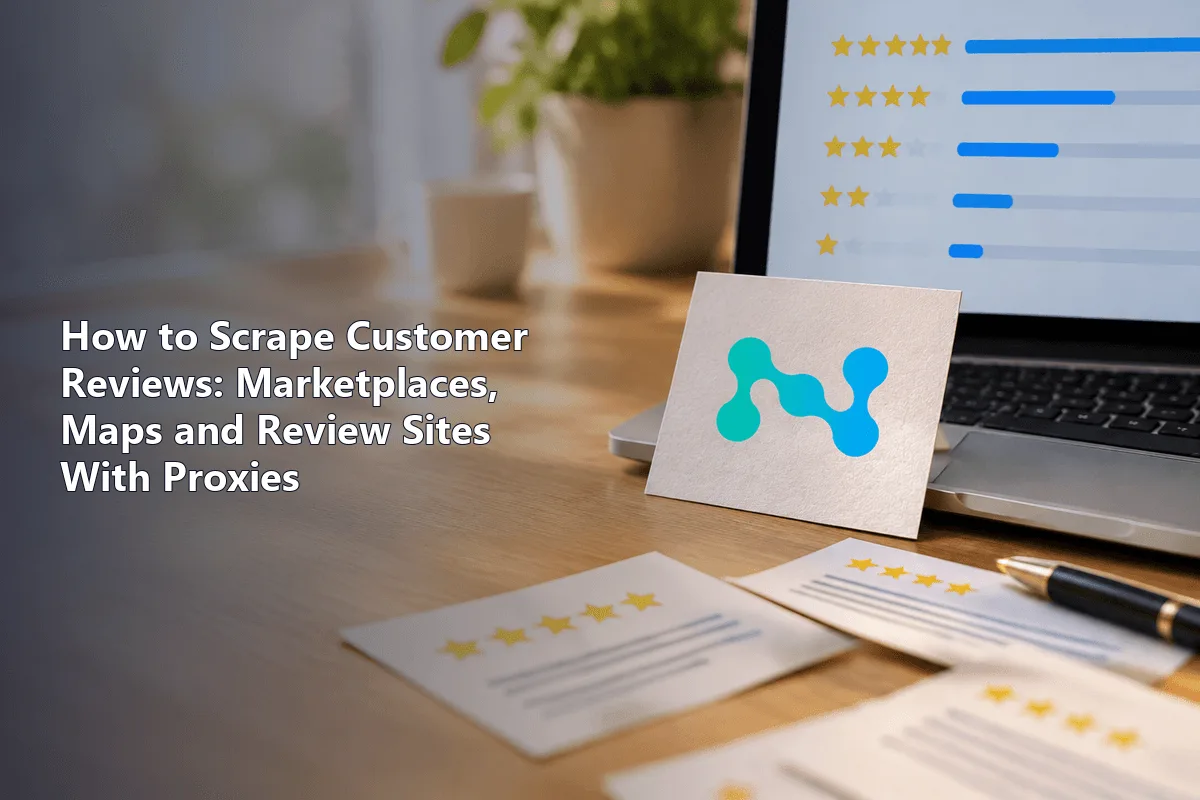 How to Scrape Customer Reviews: Marketplaces, Maps and Review Sites With Proxies