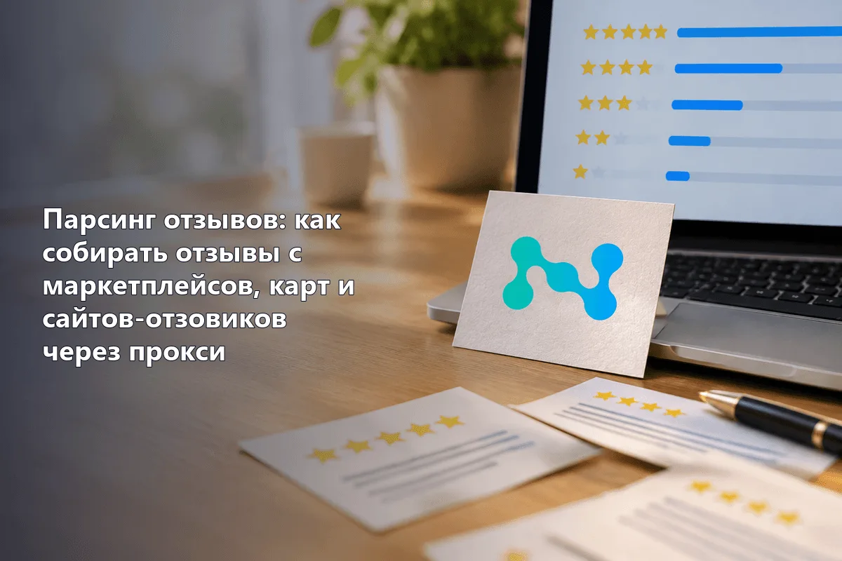 Парсинг отзывов: как собирать отзывы с маркетплейсов, карт и сайтов-отзовиков через прокси