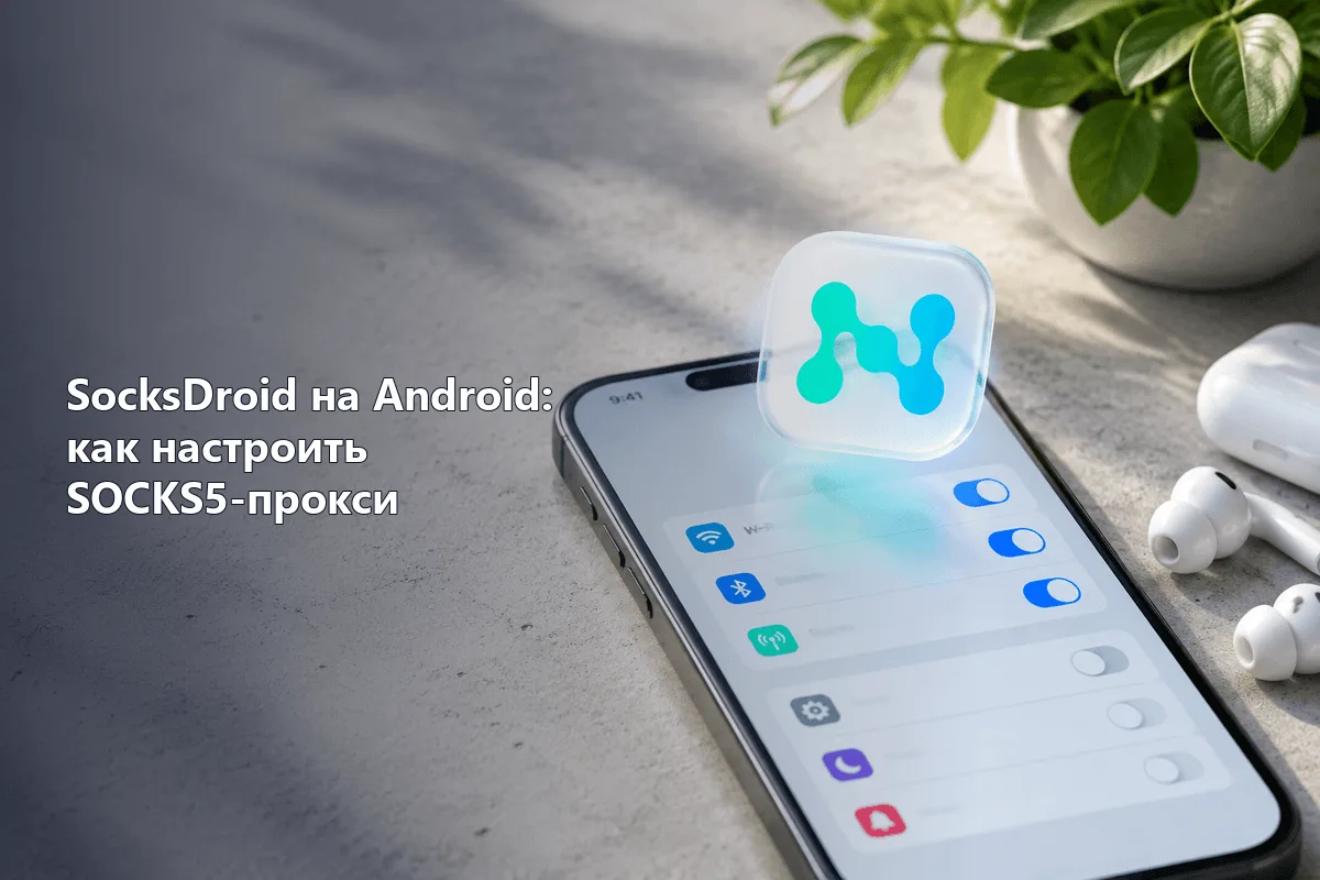 SocksDroid на Android: как настроить SOCKS5-прокси