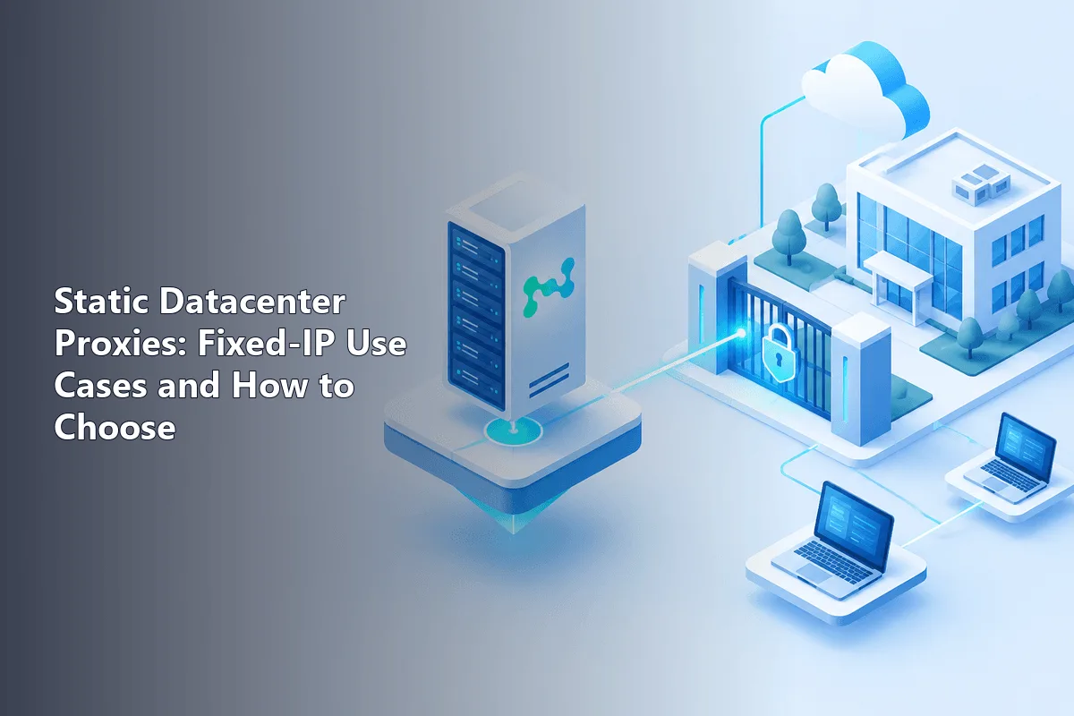 Static Datacenter Proxies: Fixed-IP Use Cases and How to Choose