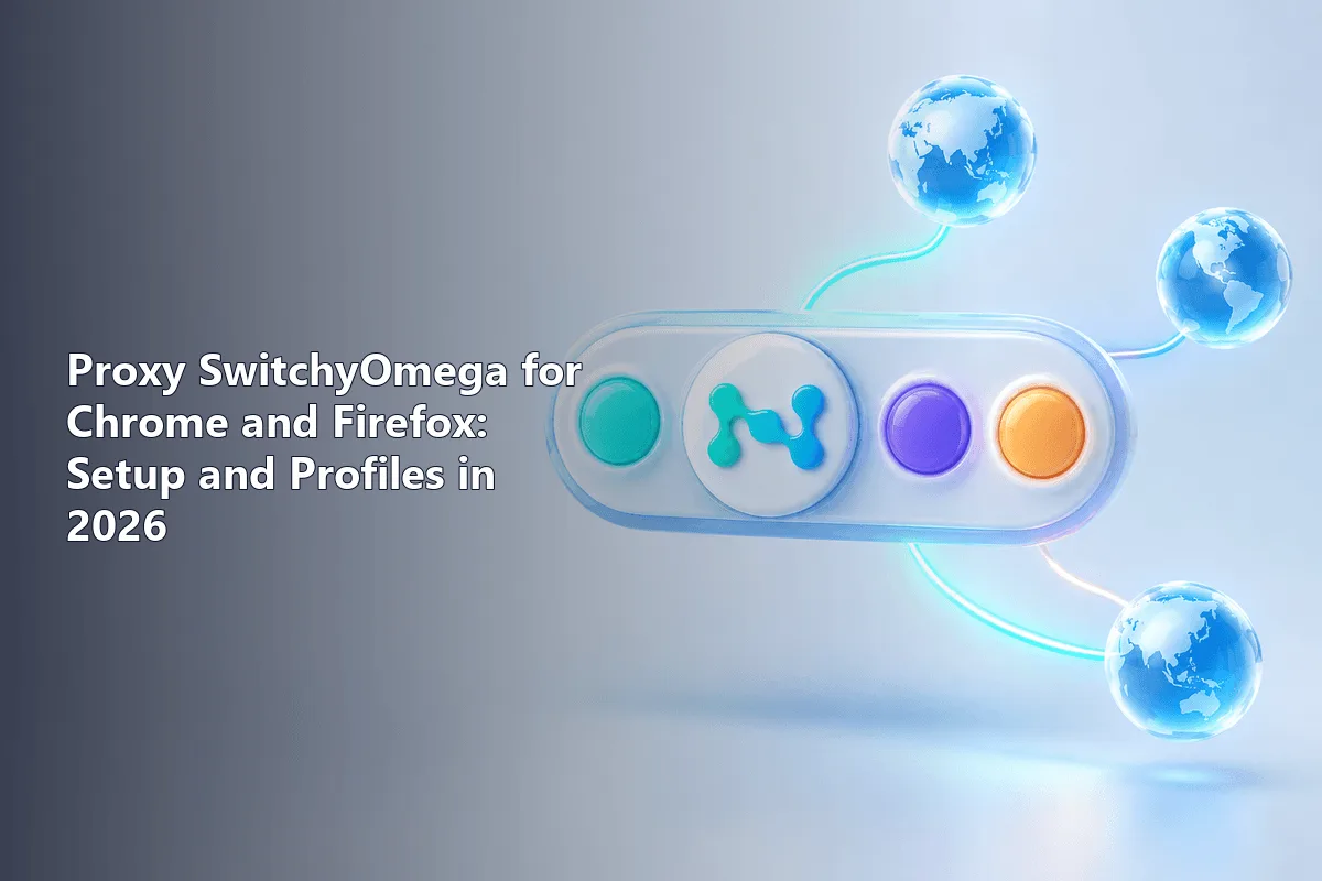 Proxy SwitchyOmega for Chrome and Firefox: Setup and Profiles in 2026