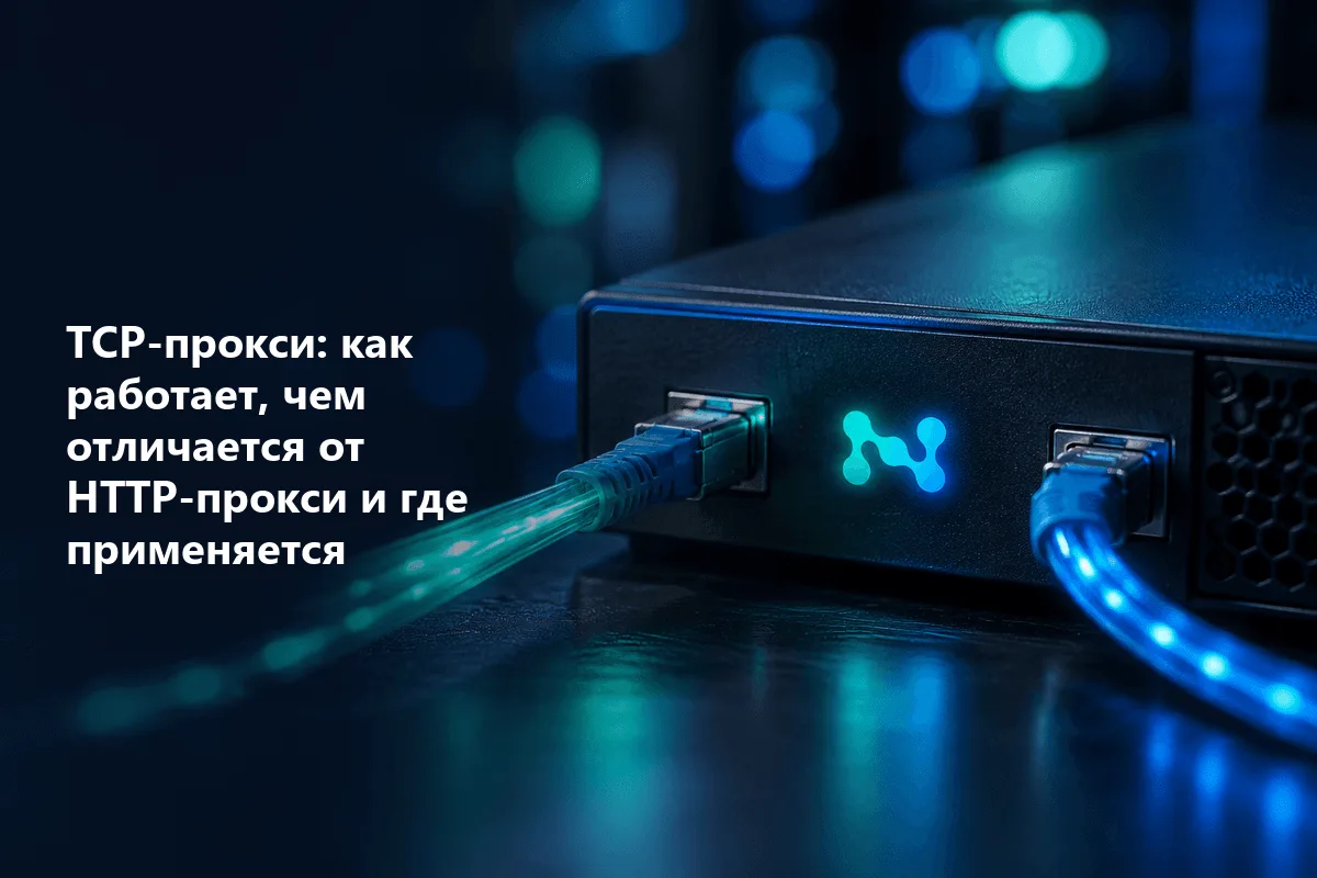 TCP-прокси: как работает, чем отличается от HTTP-прокси и где применяется
