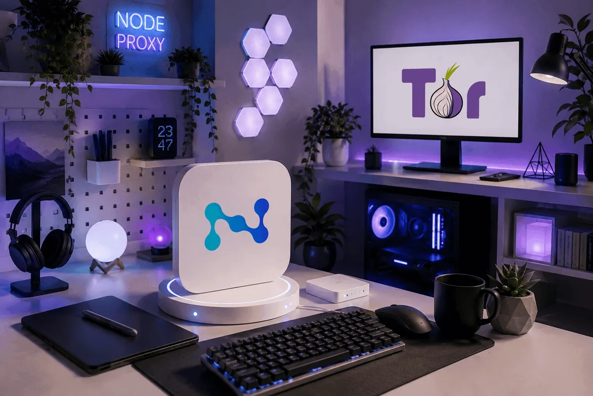 Tor Browser с открытыми настройками подключения и параметрами прокси-сервера