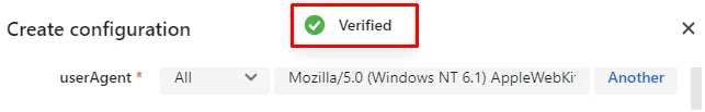 VMMask notification of a successful proxy connection check